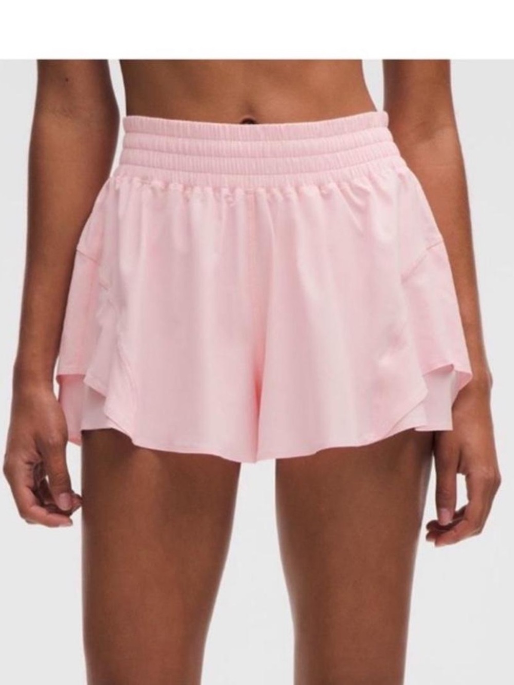 NWT - lululemon Shake it out high rise run short 2.5”